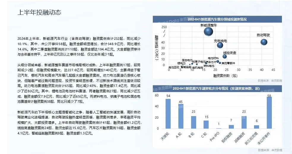 2024上半年新能源汽車市場(chǎng)